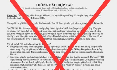Cảnh giác thủ đoạn mạo danh Bệnh viện Bạch Mai để lừa đảo tuyển dụng