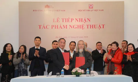Bảo tàng Mỹ thuật Việt Nam tiếp nhận gần 1.000 tác phẩm mỹ thuật