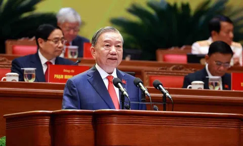 Khai mạc Đại hội XIV: Tổng Bí thư Tô Lâm trình bày Báo cáo về các văn kiện trình Đại hội XIV Đảng Cộng sản Việt Nam