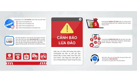 VinaCapital cảnh báo lừa đảo mạo danh để kêu gọi đầu tư