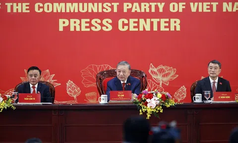 Tổng Bí thư Tô Lâm chủ trì Họp báo quốc tế thông báo kết quả Đại hội XIV của Đảng