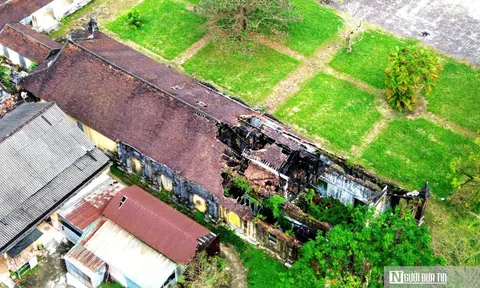 Mục sở thị ngôi trường đại học đầu tiên ở Huế xuống cấp nghiêm trọng