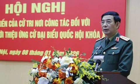 Giới thiệu Đại tướng Phan Văn Giang ứng cử đại biểu Quốc hội khóa XVI