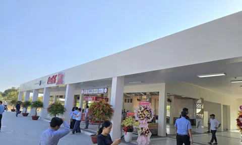 Cao tốc Vĩnh Hảo-Phan Thiết đã có trạm dừng nghỉ đầu tiên