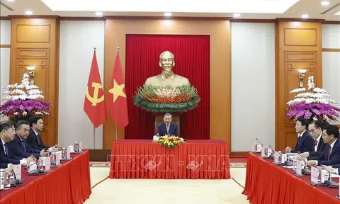 Tổng Bí thư Tô Lâm điện đàm với Tổng thống Hàn Quốc Lee Jae Myung