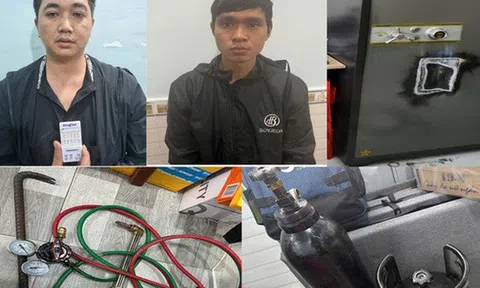 Đồng Nai, bắt quả tang 2 đối tượng phá két sắt tiệm vàng
