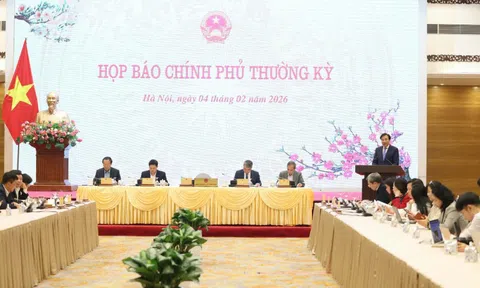 Họp báo Chính phủ thường kỳ tháng 1/2026