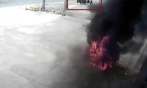 Công an Cần Thơ khởi tố người đàn ông ném "bom xăng" gây cháy ô tô tải