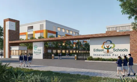 Động thổ trường Phổ thông liên cấp Edison quy mô 3.600 học sinh tại đô thị Eco Retreat