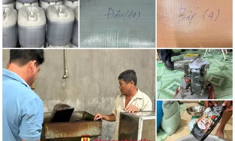 Triệt xóa đường dây sản xuất, buôn bán cà phê bột giả