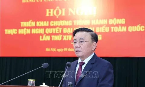 Đảng ủy các cơ quan Đảng Trung ương triển khai Chương trình hành động thực hiện Nghị quyết Đại hội XIV