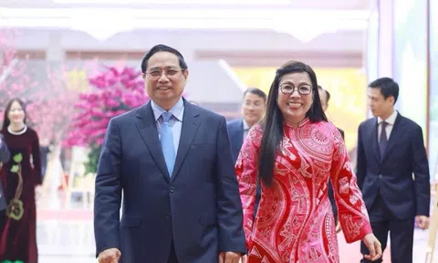 Thủ tướng Phạm Minh Chính chủ trì chiêu đãi Đoàn ngoại giao tại Việt Nam