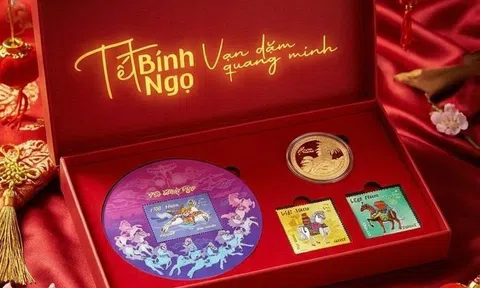Phát hành bộ tem ‘Tết Bính Ngọ’ và xu ‘Nhật Mã Phi Vân’ chào Xuân 2026