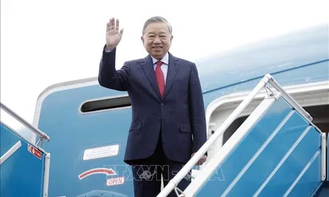 Tổng Bí thư Tô Lâm lên đường tham dự cuộc họp khai mạc Hội đồng Hòa bình về Gaza