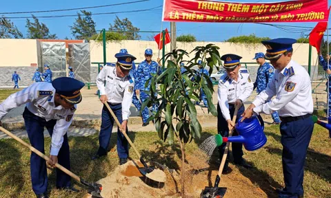 Sôi nổi hoạt động Tết trồng cây tại miền Trung