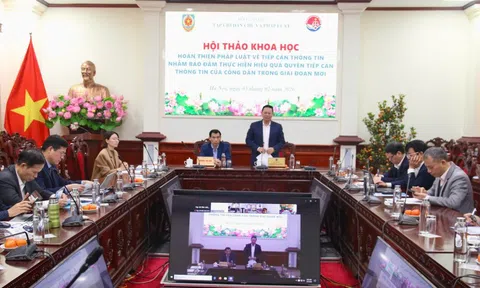 Hoàn thiện pháp luật về tiếp cận thông tin trong giai đoạn mới