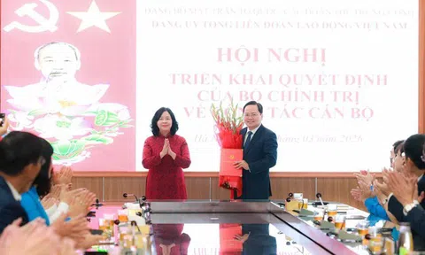 Ông Nguyễn Anh Tuấn giữ chức Bí thư Đảng ủy Tổng Liên đoàn Lao động Việt Nam