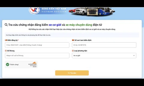 Hướng dẫn tra cứu giấy chứng nhận kiểm định điện tử