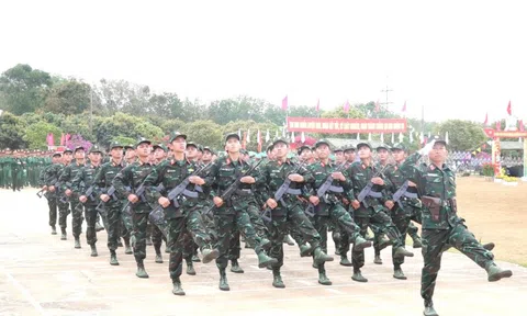 Bộ đội Quân khu 5, Cảnh sát biển đồng loạt ra quân huấn luyện năm 2026