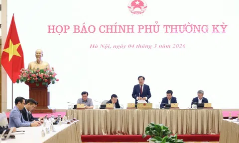Họp báo Chính phủ thường kỳ tháng 2/2026: Nhiều vấn đề kinh tế được quan tâm