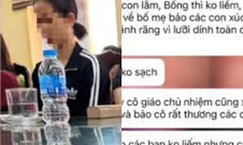 Xác minh thông tin một giáo viên bắt hàng chục em học sinh... liếm đất