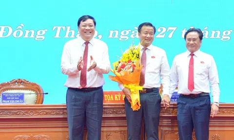 Ông Nguyễn Phước Thiện được bầu giữ chức Phó Chủ tịch UBND tỉnh Đồng Tháp