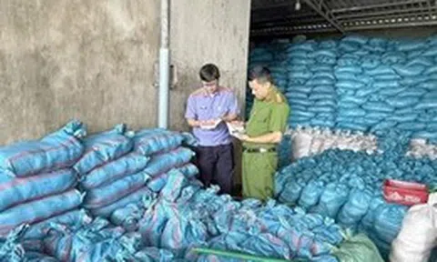 Khởi tố đối tượng sản xuất hàng nghìn tấn muối i-ốt giả