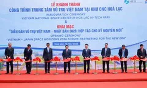 Khánh thành Trung tâm Vũ trụ Việt Nam