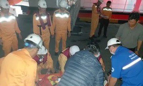 Xuyên đêm vượt sóng to, gió lớn, cứu nạn bệnh nhân nguy kịch từ Cù Lao Chàm