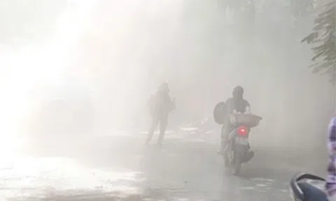 Không khí Hà Nội sáng nay (3/2) chạm ngưỡng xấu, ô nhiễm lan rộng nhiều khu vực
