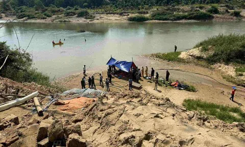 Đại úy công an hy sinh trong khi truy bắt "cát tặc"