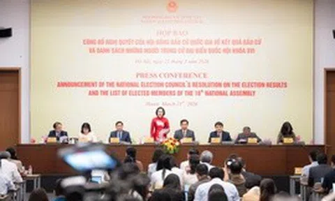 Lần đầu tiên đại biểu Trung ương giới thiệu về địa phương ứng cử đạt tỉ lệ trúng cử cao nhất