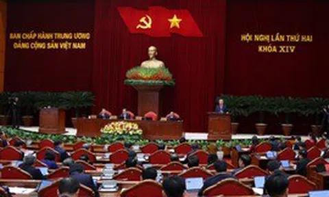 Thông cáo báo chí ngày làm việc thứ nhất Hội nghị Trung ương 2 khoá XIV