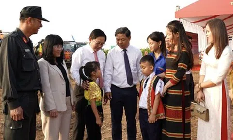 Đắk Lắk khởi công xây dựng trường nội trú thứ 5 cho học sinh vùng biên