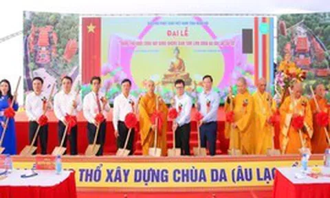 Khởi công xây dựng ngôi chùa thờ phụng hơn 500 nhà báo-liệt sĩ