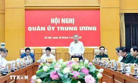 Tổng Bí thư Tô Lâm chủ trì Hội nghị Quân ủy Trung ương