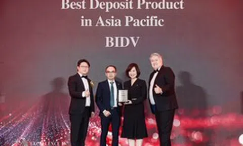 BIDV lập cú đúp giải thưởng ngân hàng bán lẻ và tiền gửi châu Á