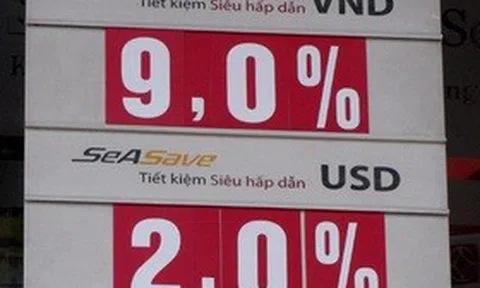 Lãi suất tiết kiệm ngân hàng tăng cao