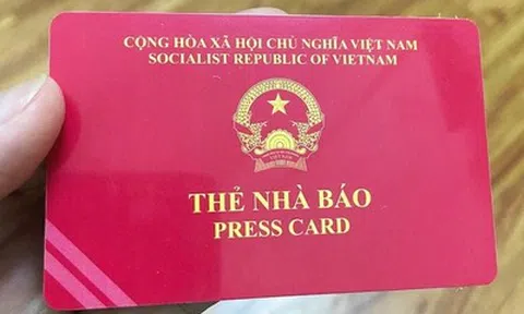 Gia hạn sử dụng Thẻ nhà báo kỳ hạn 2021-2025 đến hết ngày 30/6/2026