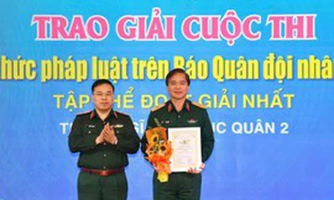 Tăng cường kiến thức pháp luật cho cán bộ, chiến sĩ và nhân dân