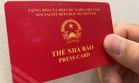 Gia hạn sử dụng Thẻ nhà báo kỳ hạn 2021-2025 đến hết ngày 30/6/2026