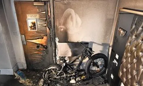 Số vụ cháy xe đạp điện, xe scooter điện tại Anh tăng kỷ lục