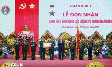 Tổng Bí thư, Chủ tịch nước Tô Lâm: Xây dựng Lực lượng vũ trang Quân khu 1 vững mạnh toàn diện