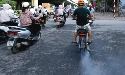 Hà Nội, Tp.HCM sẽ kiểm định khí thải xe mô tô, xe gắn máy từ ngày 1/7/2027