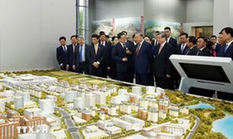 Tổng Bí thư, Chủ tịch nước Tô Lâm thăm Khu mới Hùng An, tỉnh Hà Bắc (Trung Quốc)