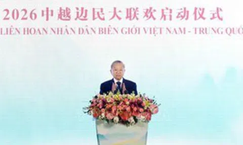 Tổng Bí thư, Chủ tịch nước Tô Lâm dự Lễ khởi động Liên hoan nhân dân biên giới Việt–Trung 2026