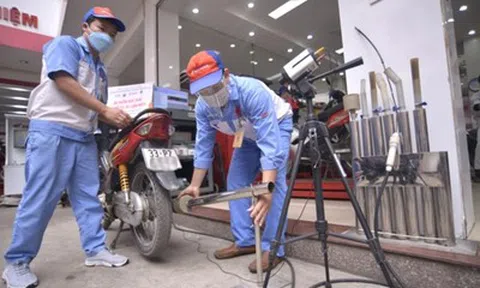 Đề xuất xe máy dưới 5 năm không phải kiểm định khí thải trực tiếp