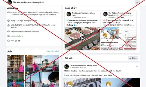 Cảnh giác với những fanpage giả mạo lừa đặt phòng khách sạn