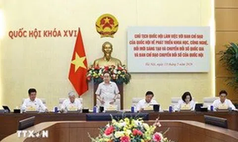 Chủ tịch Quốc hội Trần Thanh Mẫn: Chuyển đổi số thực chất, nâng cao hiệu quả hoạt động của Quốc hội