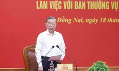 Tổng Bí thư, Chủ tịch nước: Kiến tạo mô hình tăng trưởng mới, đưa Đồng Nai vượt khỏi giới hạn trung tâm công nghiệp truyền thống
